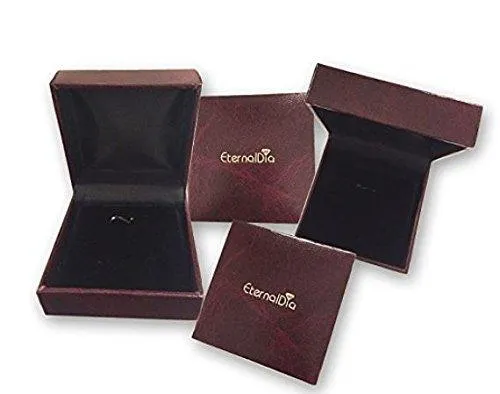 0.50 Cttw Round Diamond Halo Frame Wedding Bridal Ring Set In 10k White Gold (I/I3)