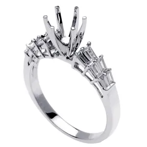 0.50ct 14K or 18K White Gold Diamond Ring