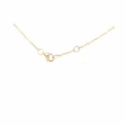 14K Diamond Double Heart Bracelet Yellow Gold