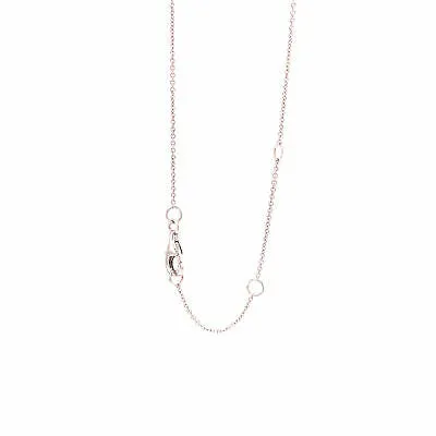 14K Diamond Hamsa Necklace White Gold