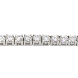 14k Gold Diamond Tennis Chain 4 MM 23.36 CTW