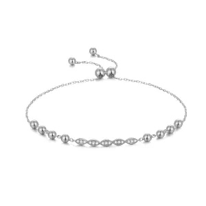 14K Solid Gold Bracelet Exclusively Handcrafted 0.065 Carat Natural Diamond (H-F Color, VS1-VS2 Clarity)