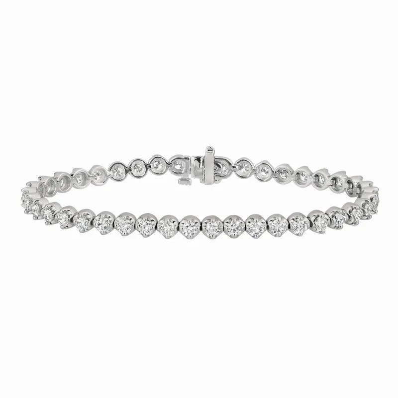 15PT DIAMOND BRACELET 14K GOLD (6.07 CTW)