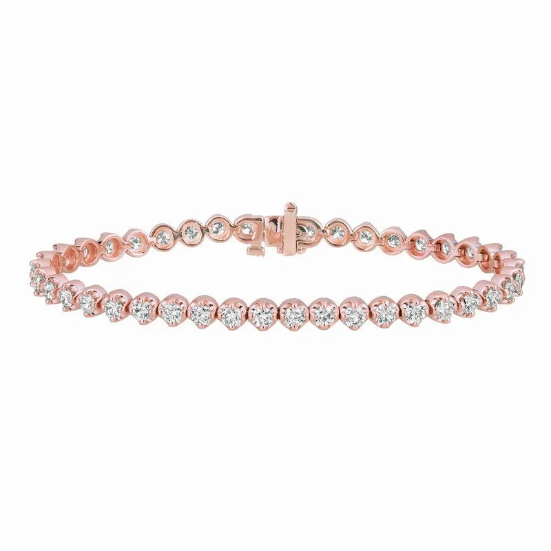 15PT DIAMOND BRACELET 14K GOLD (6.07 CTW)