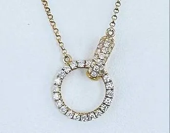 18k Diamond Pendant