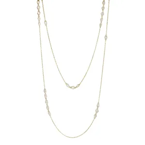 18K Gold Polki Diamond "Garland" Necklace