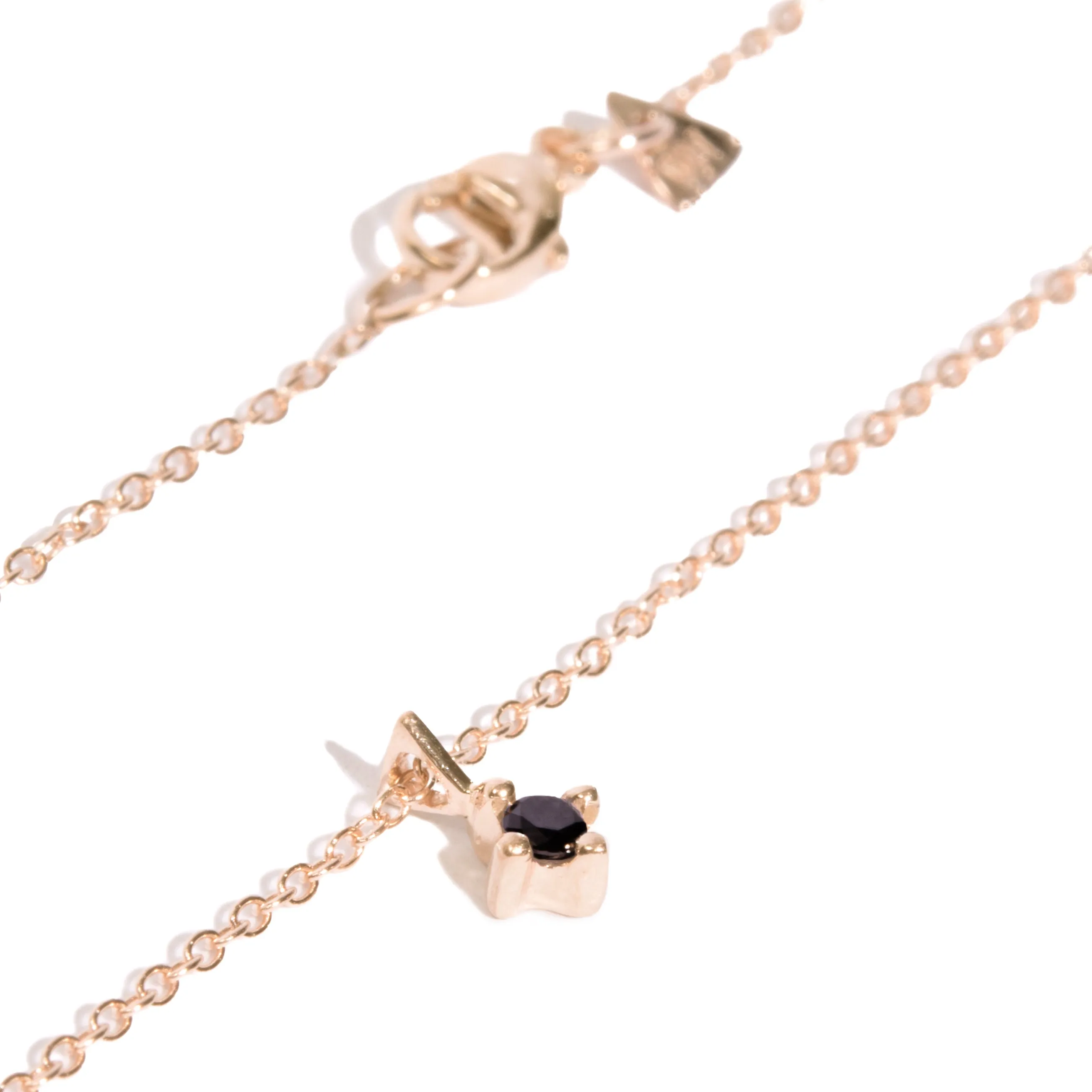 2mm Diamond Pendant Necklace