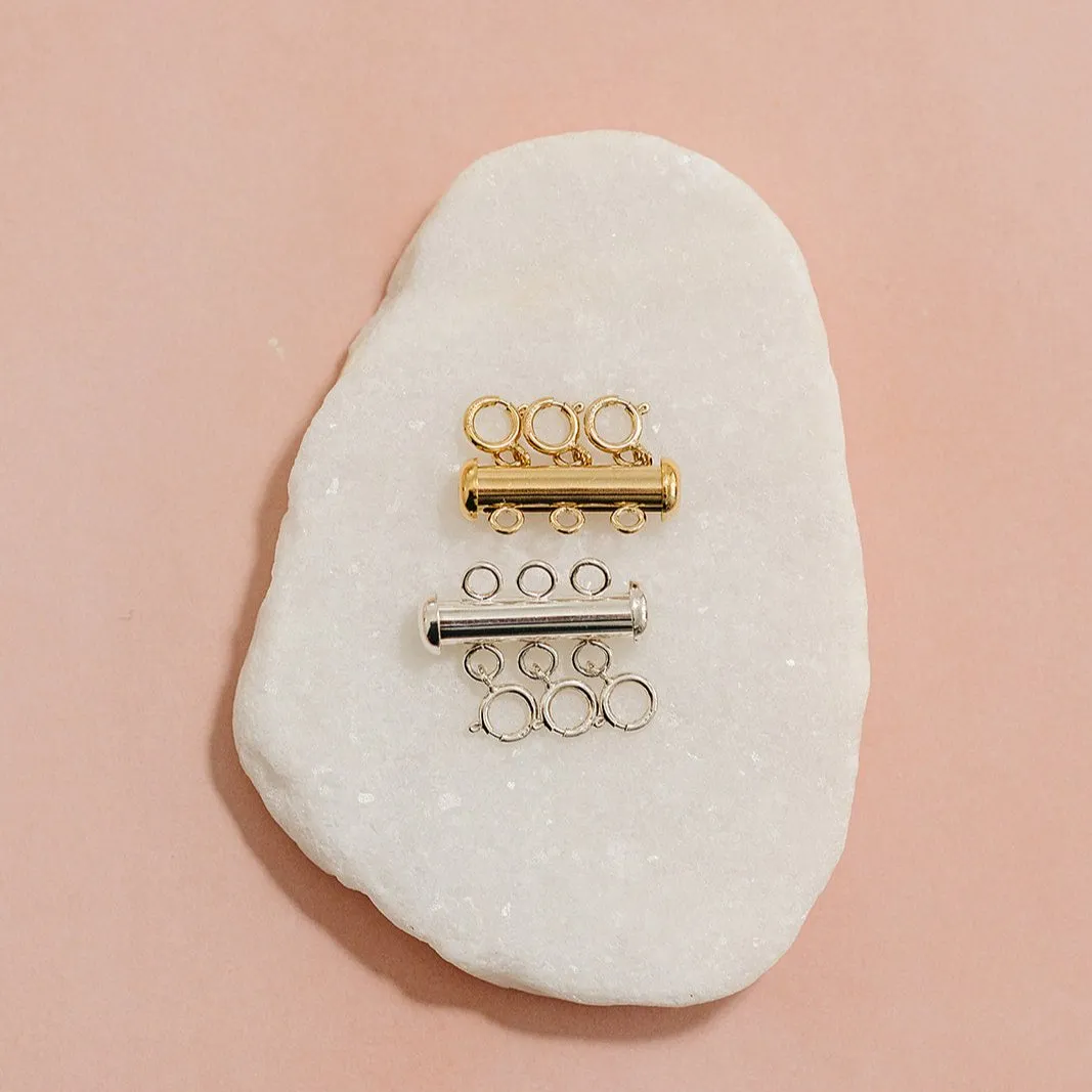 3-Row Layering Clasp