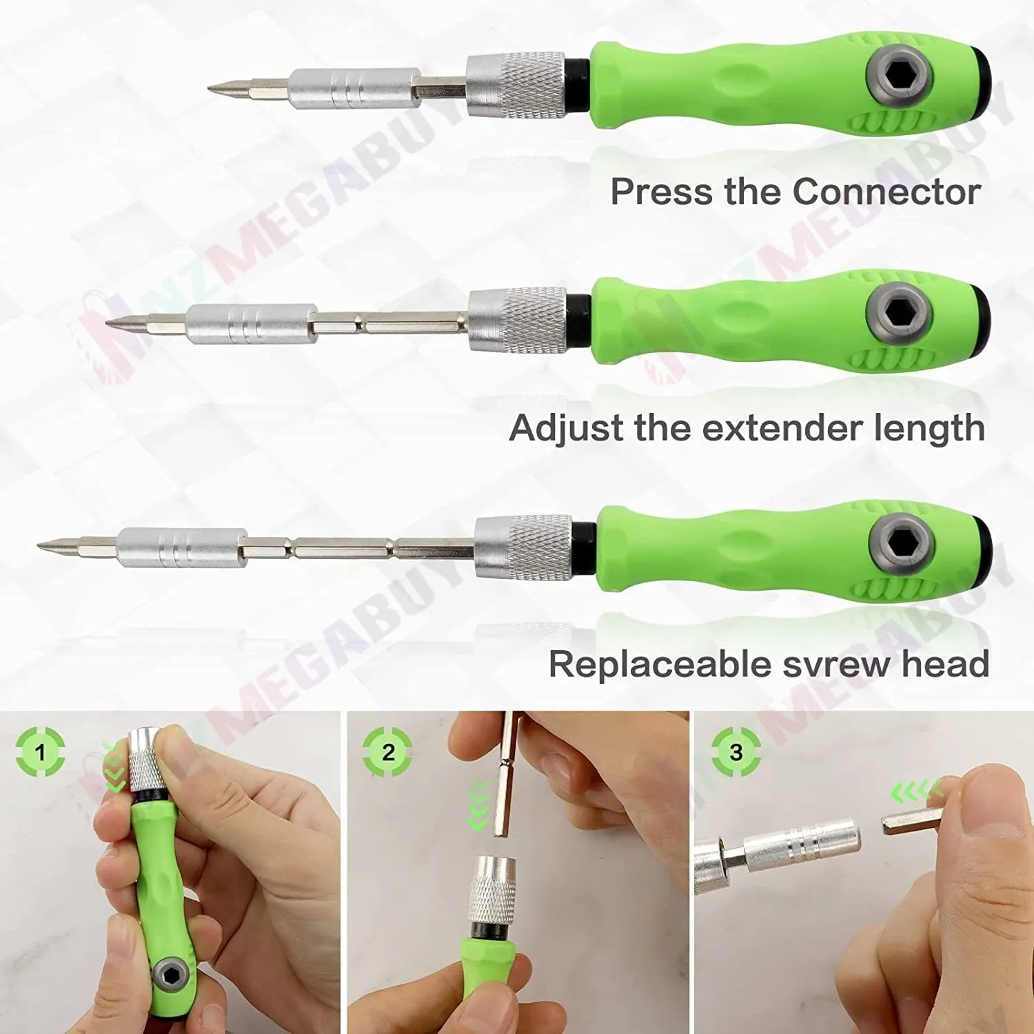 32 in 1 Screwdriver Repair Tool Set For iPhone Cell Phone Tablet PC