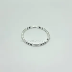 925 Silver - Silver Oval Bracelet (04)