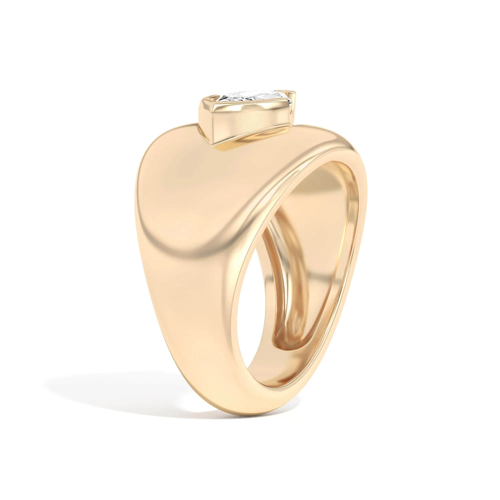 Ando Marquise Negative Space Bombe Ring