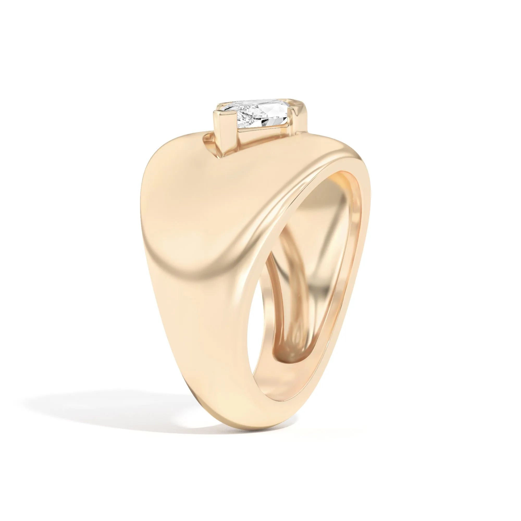 Ando Marquise Negative Space Bombe Ring