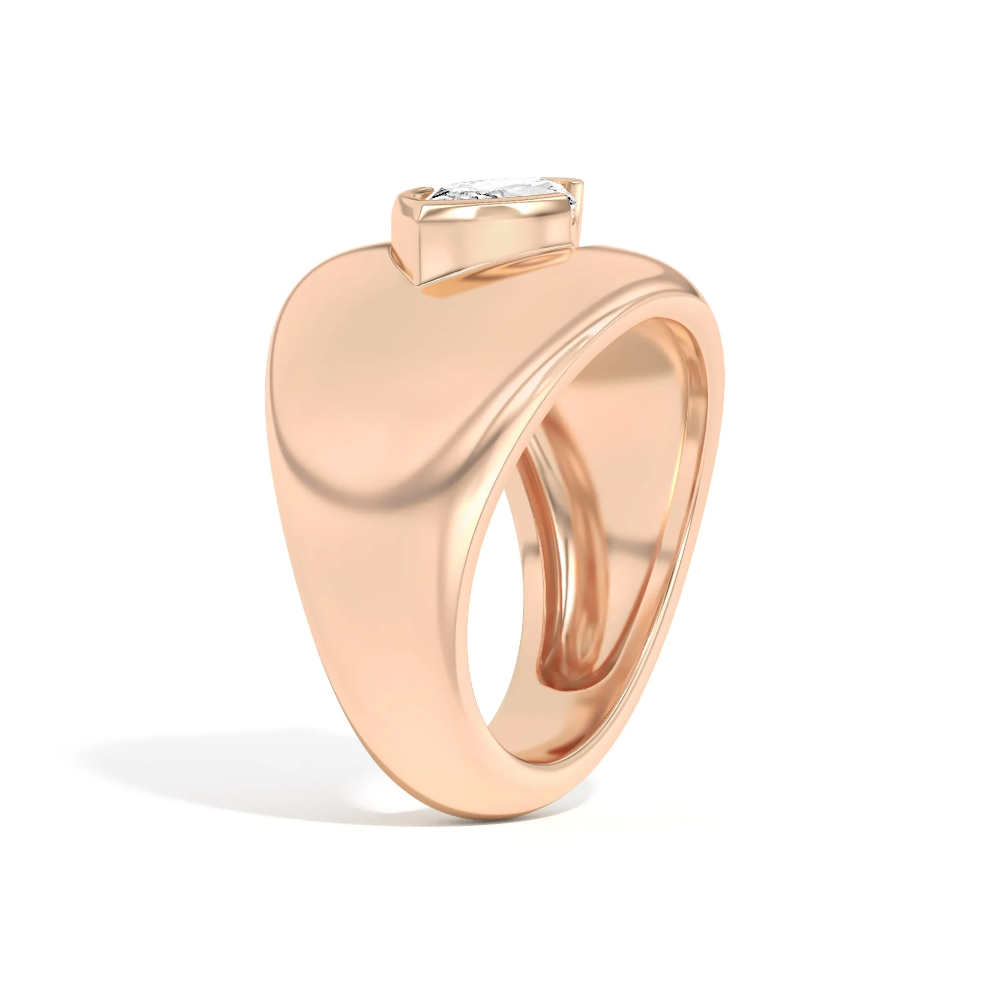Ando Marquise Negative Space Bombe Ring