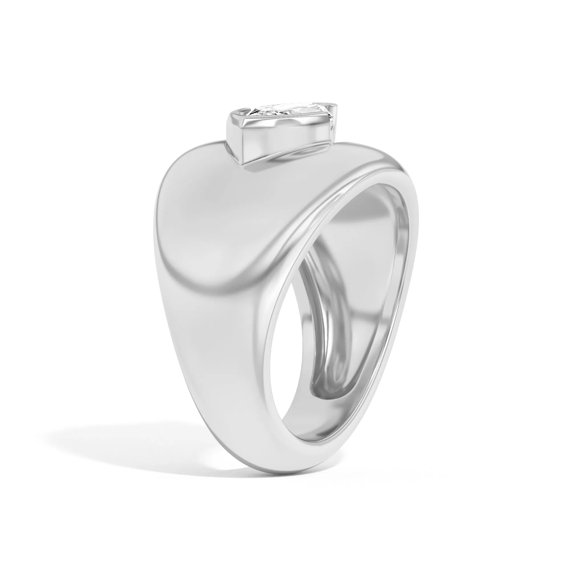Ando Marquise Negative Space Bombe Ring