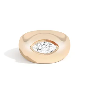 Ando Marquise Negative Space Bombe Ring