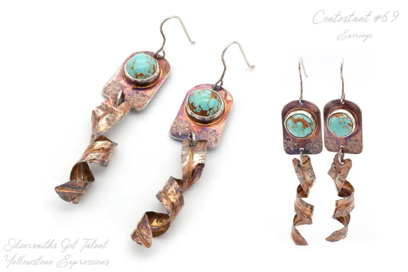 Artistic Dangle Earrings