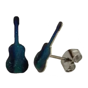 Aurora Guitar Post Earrings, Item# 0101