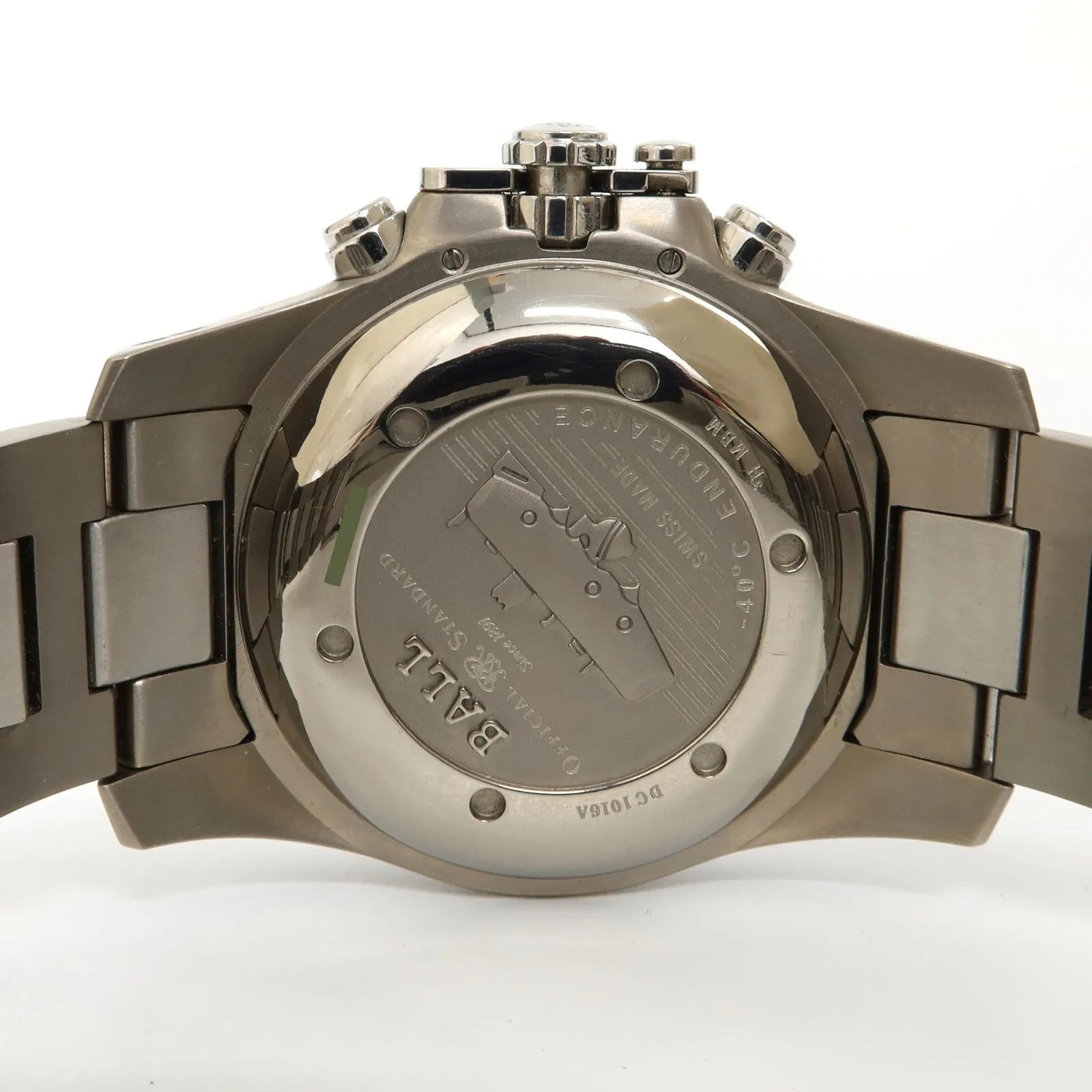 Ball Engineer Hydrocarbon Chronograph Black Dial Titanium Day/Date DC1016A-SJ-BK