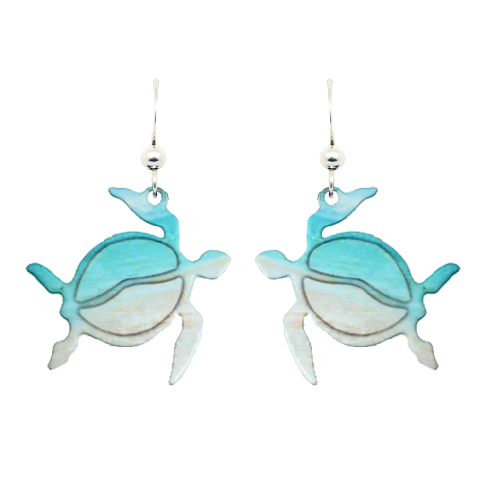 Beach Honu Turtle Earrings, Item# 1571