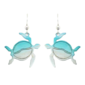 Beach Honu Turtle Earrings, Item# 1571