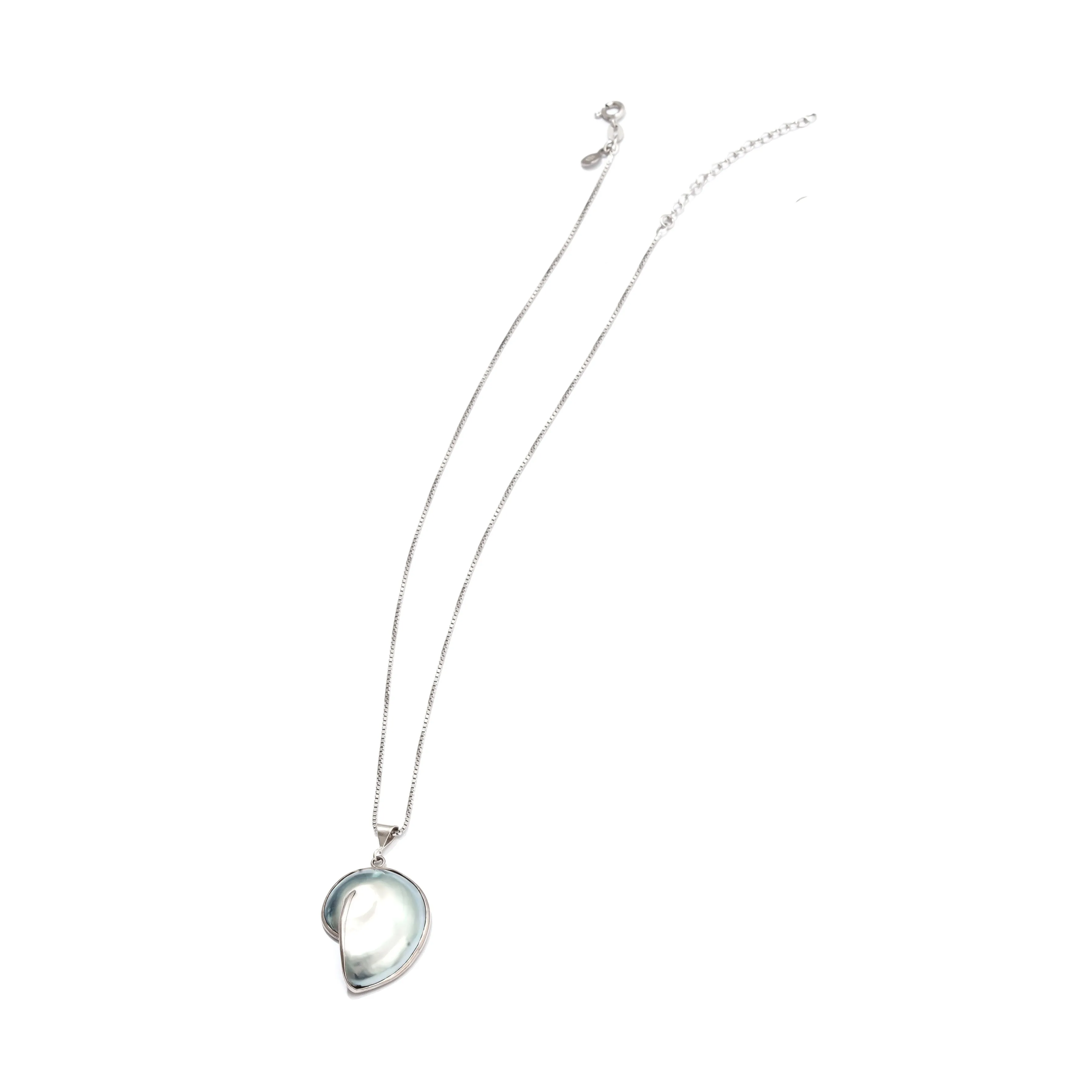 Beautiful Small Nautilus Shell Sterling Silver Necklaces