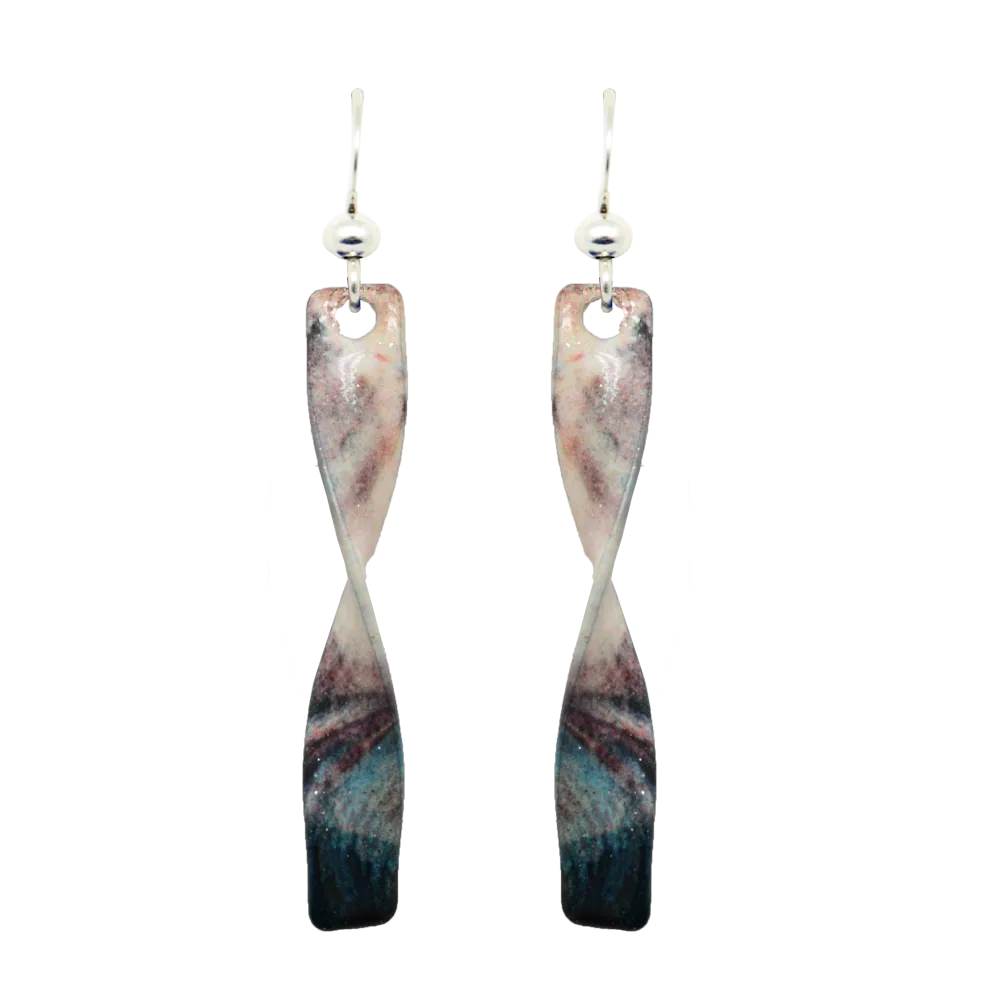 Beginning Twist Earrings, Sterling Silver Earwires, Item# 2206
