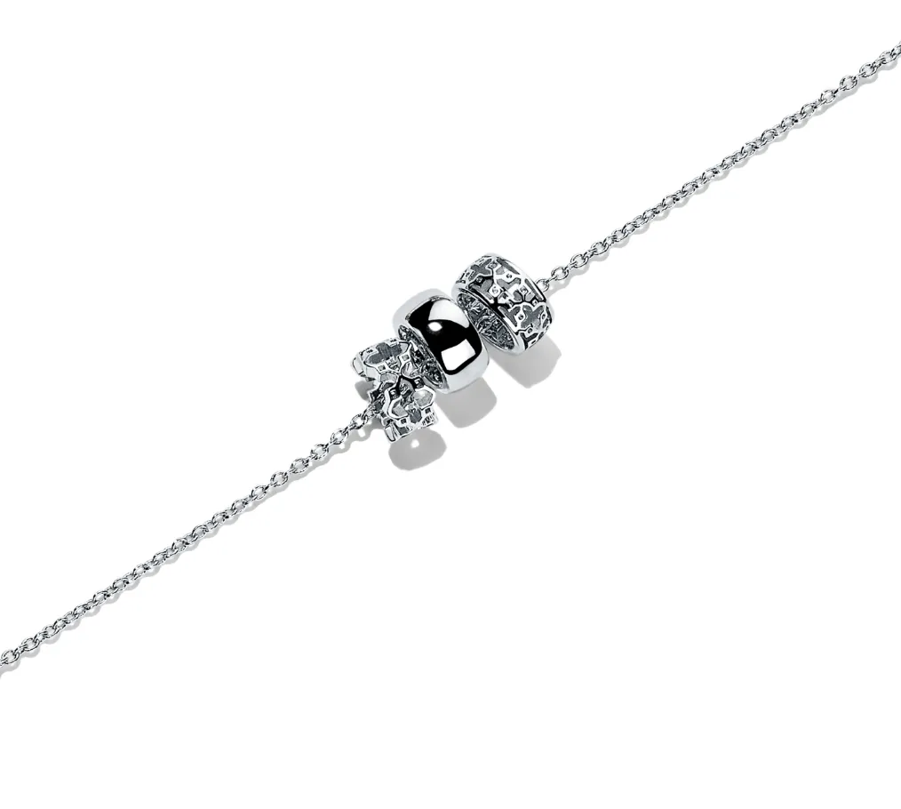 Birks Dare to Dream Three-Ring Silver Pendant