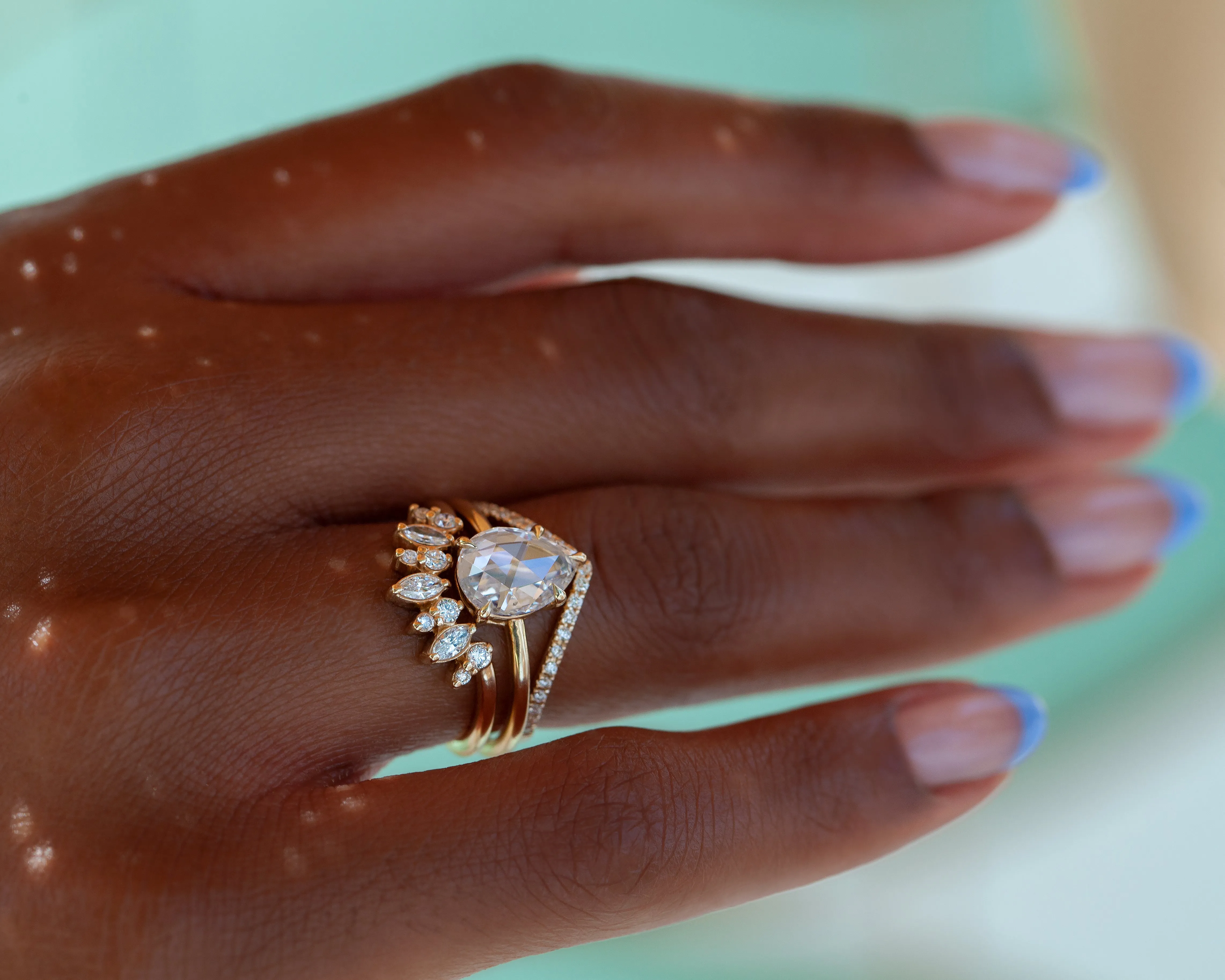 Blossom Ring (Ready to Ship size 6.5)