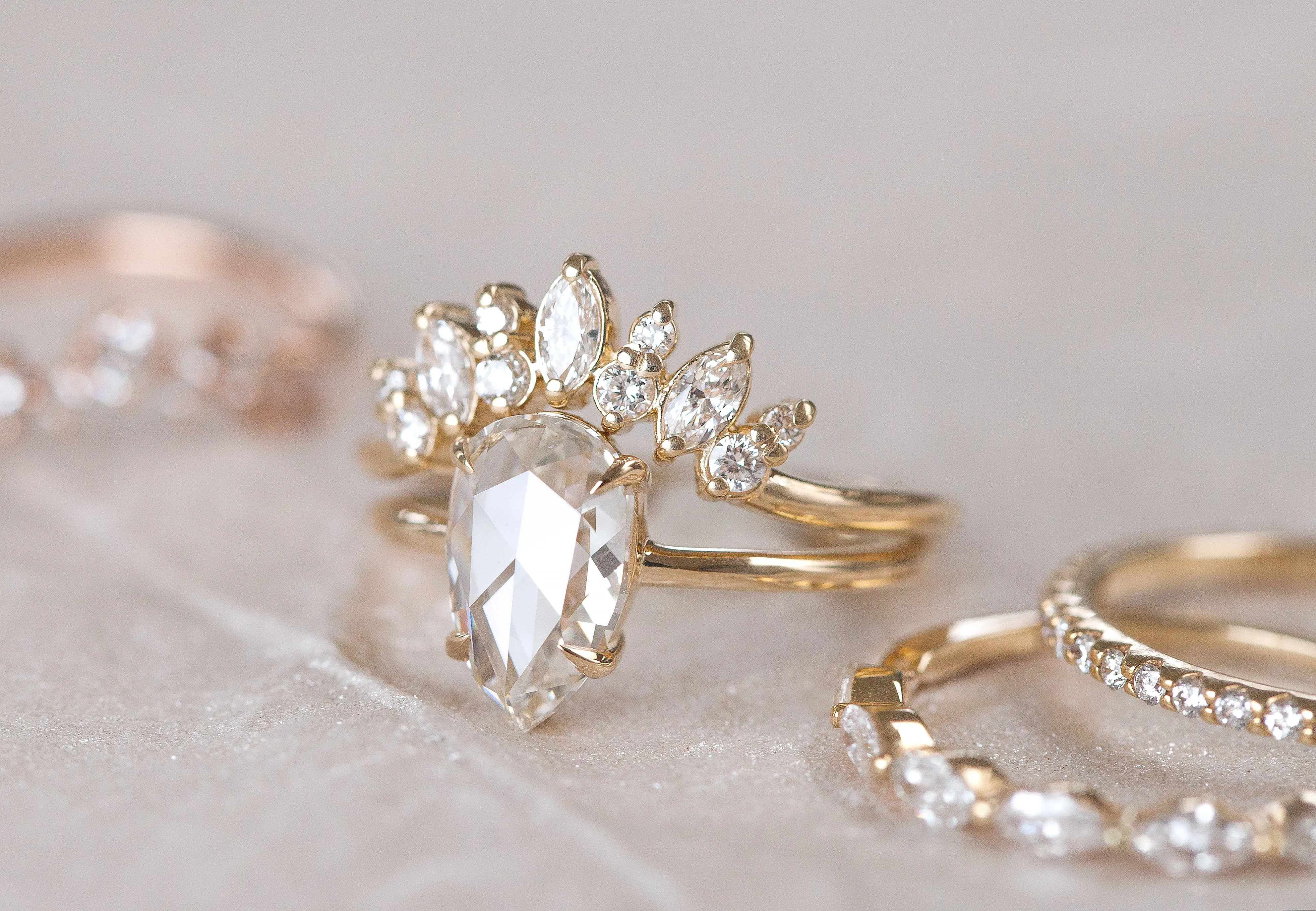 Blossom Ring (Ready to Ship size 6.5)