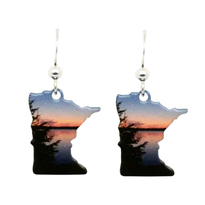 Blue Sunset MN Earrings, Item# 1679
