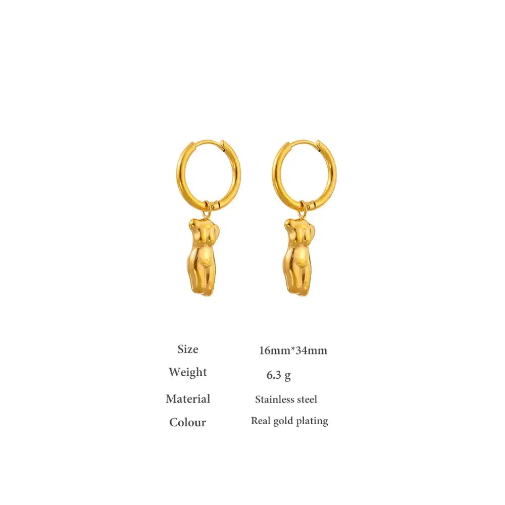 Body Hoop Earrings