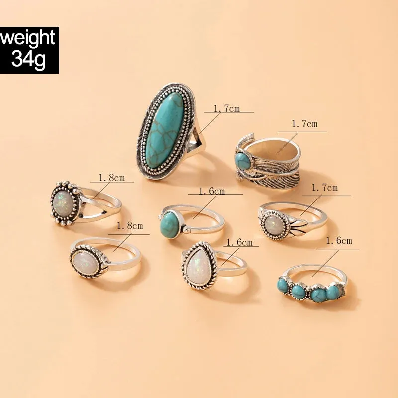 Boho Ring Sets  - multiple colors available