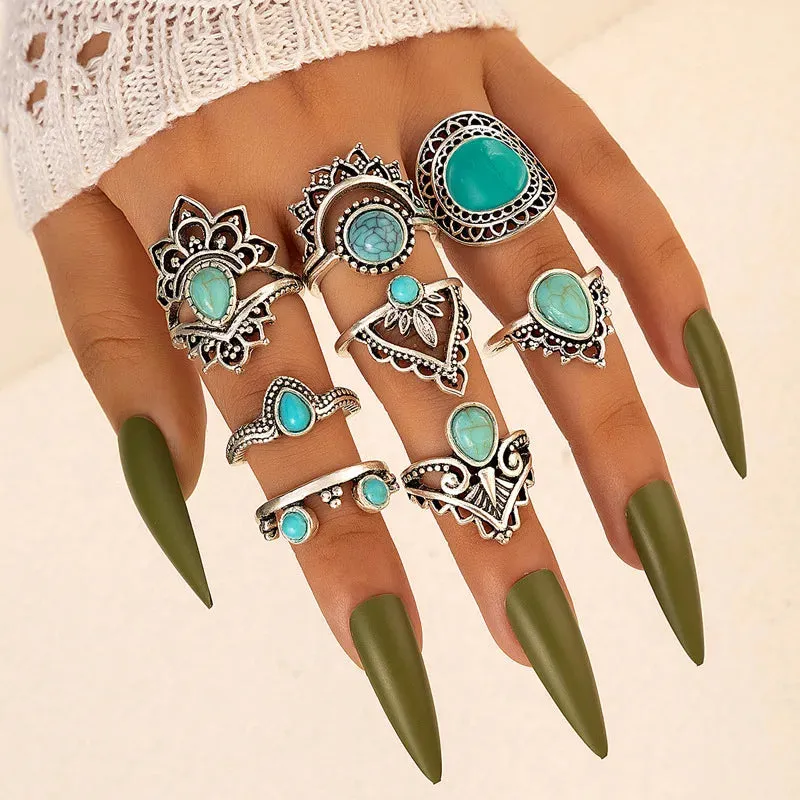 Boho Ring Sets  - multiple colors available