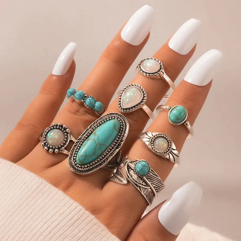 Boho Ring Sets  - multiple colors available