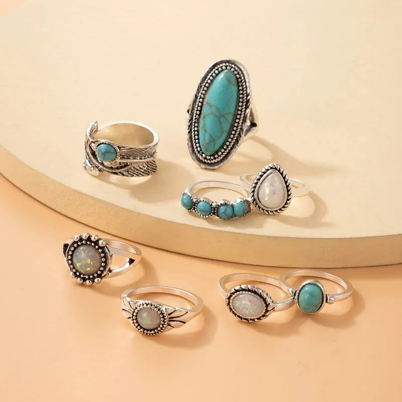 Boho Ring Sets  - multiple colors available