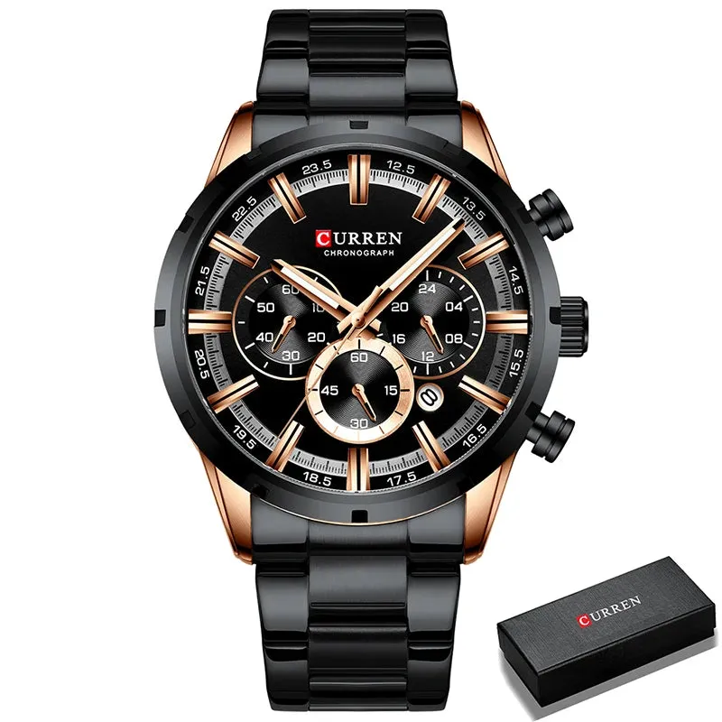 Brand Luxury Quartz Men Watches