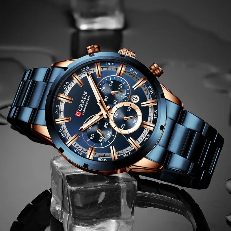 Brand Luxury Quartz Men Watches