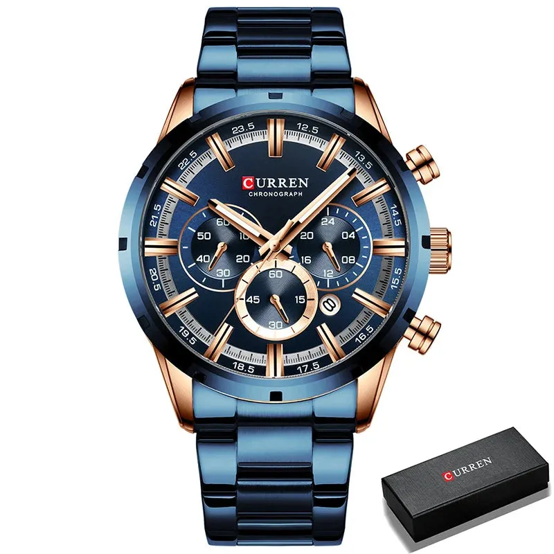 Brand Luxury Quartz Men Watches