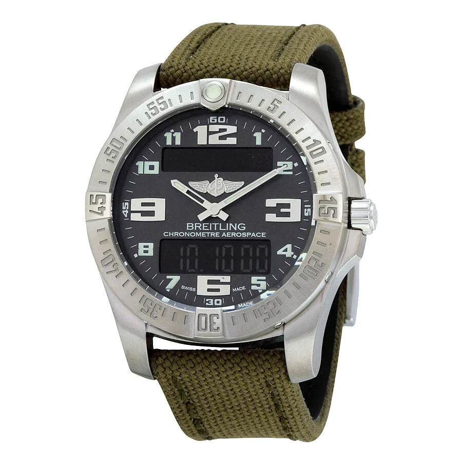 Breitling Aerospace EVO Grey Dial Quartz Men's Watch E7936310-F562GRFT E7936310-F562-106W-A20BASA.1