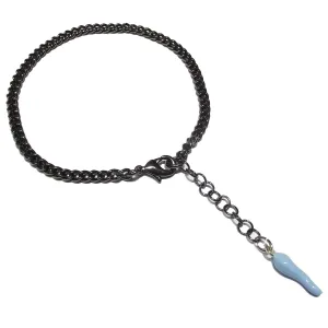 Capodagli bracelets Fortunelli blue horn bronze bronze pvd rustio silver 925 br-br-0003