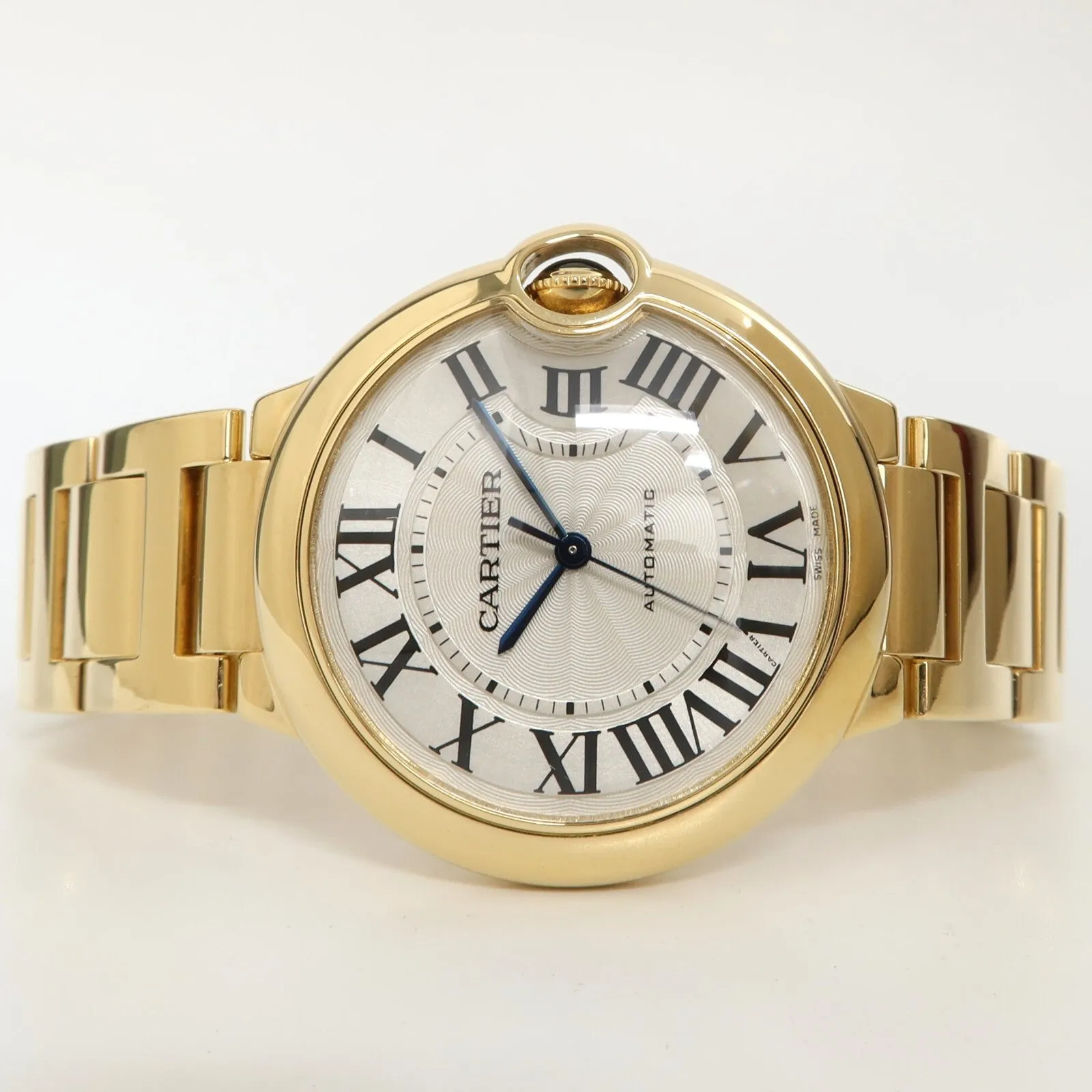 Cartier Ballon Bleu 36mm 18k Yellow Gold Automatic 36MM WGBB0011 3002