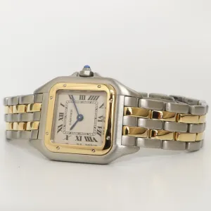 Cartier Panthere Small Ladies Quartz 18kt Yellow Gold & Steel W25029B6 1120