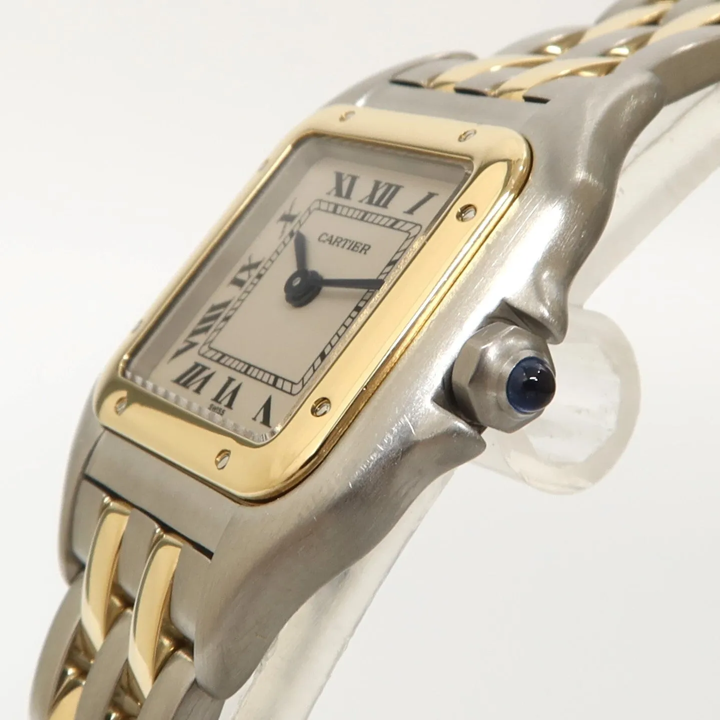 Cartier Panthere Small Ladies Quartz 18kt Yellow Gold & Steel W25029B6 1120
