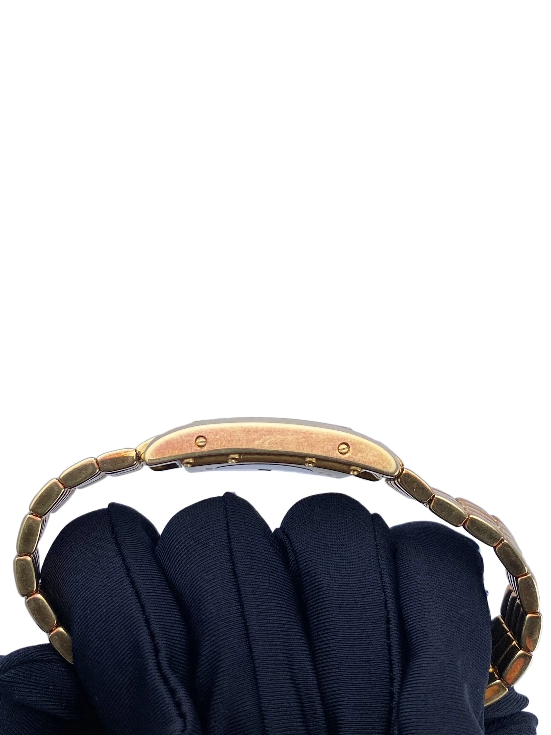 Cartier Tank Americaine 811904 18K Yellow Gold Mens Watch