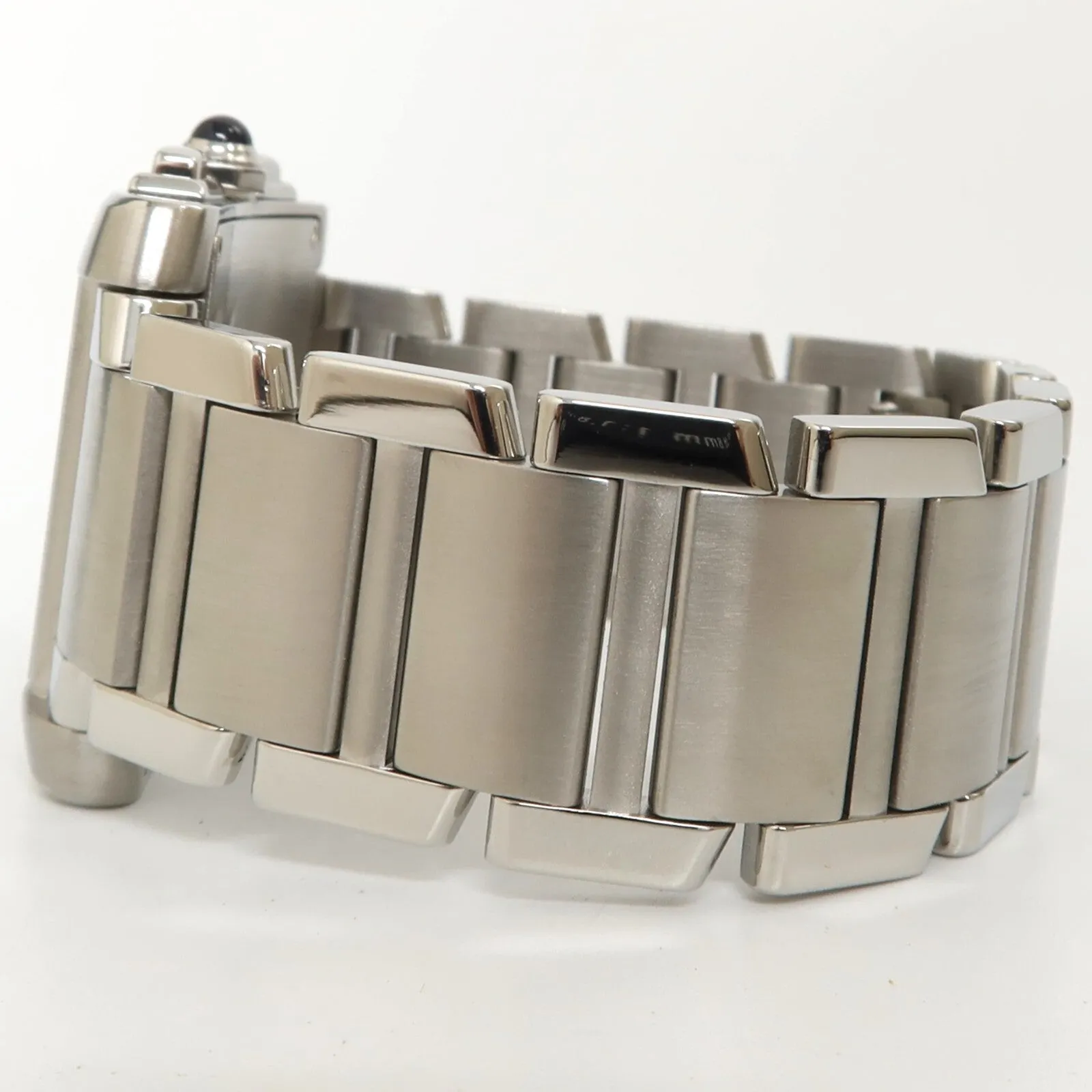 Cartier Tank Francaise Chronoflex Chronograph Stainless Steel W51001Q3 2303