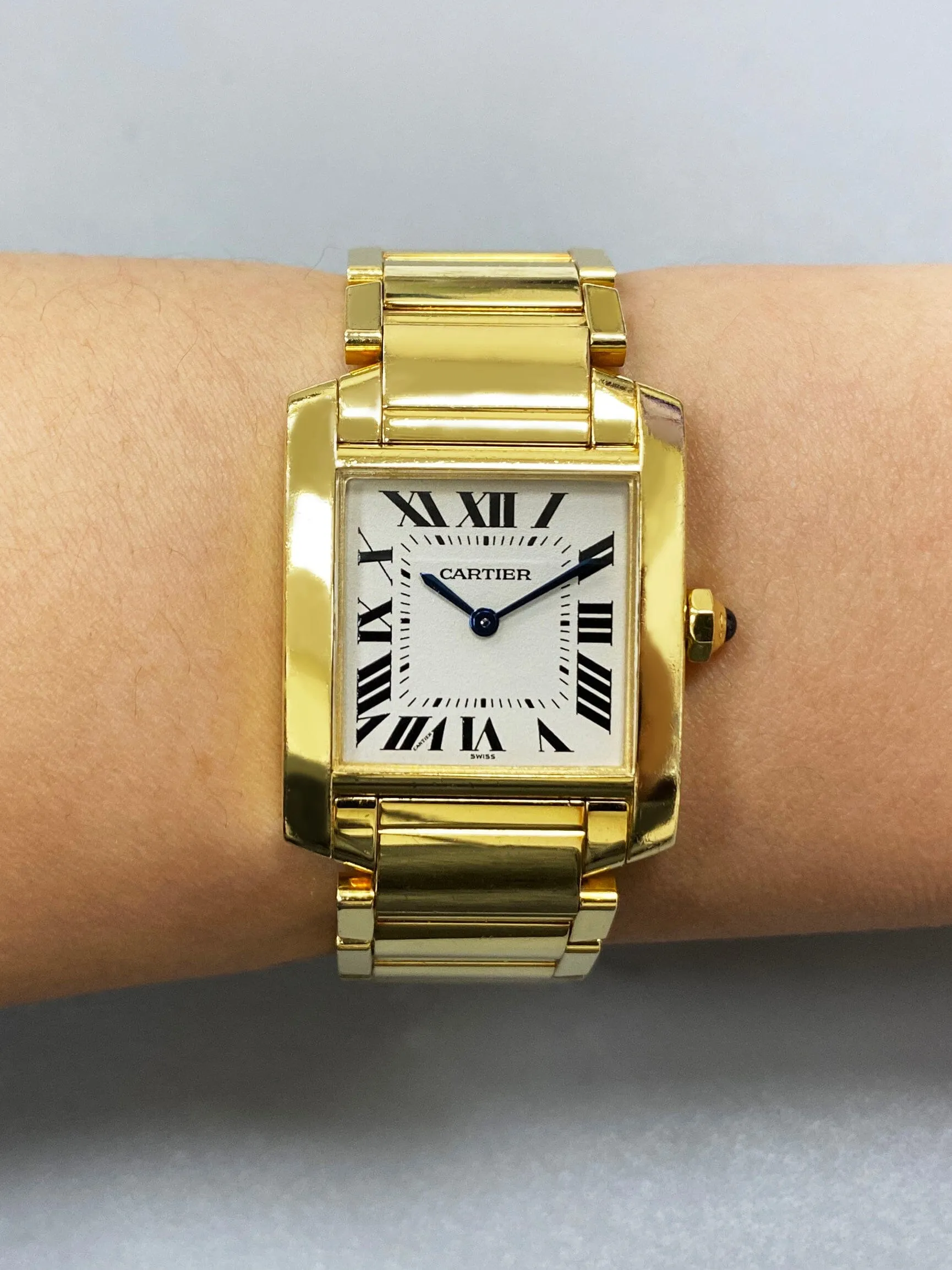 Cartier Tank Francaise W50003N2 Midsize Ladies Watch