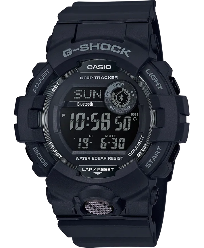 Casio G-Shock Men's GBD800-1B Bluetooth G-Squad Digital Watch