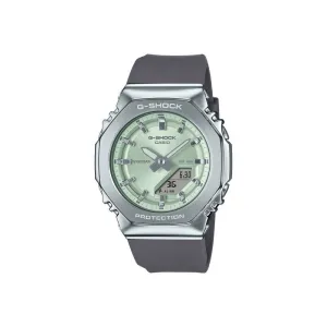 Casio G-Shock Women Analog-Digital Watch GM-S2110-3A Gray Resin Strap