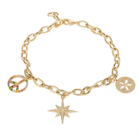 CHARMING GOLD BRACELET