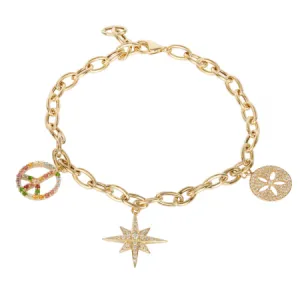 CHARMING GOLD BRACELET